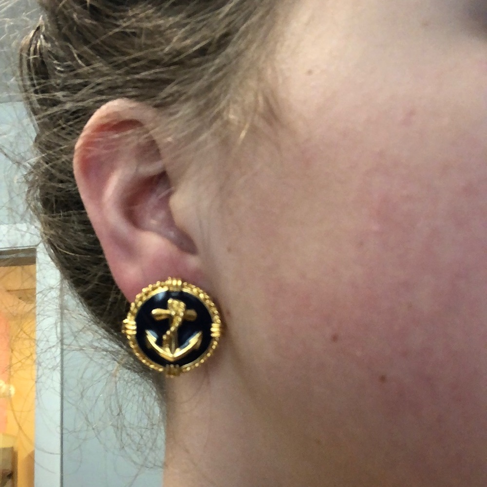 Vintage sea themed earrings
